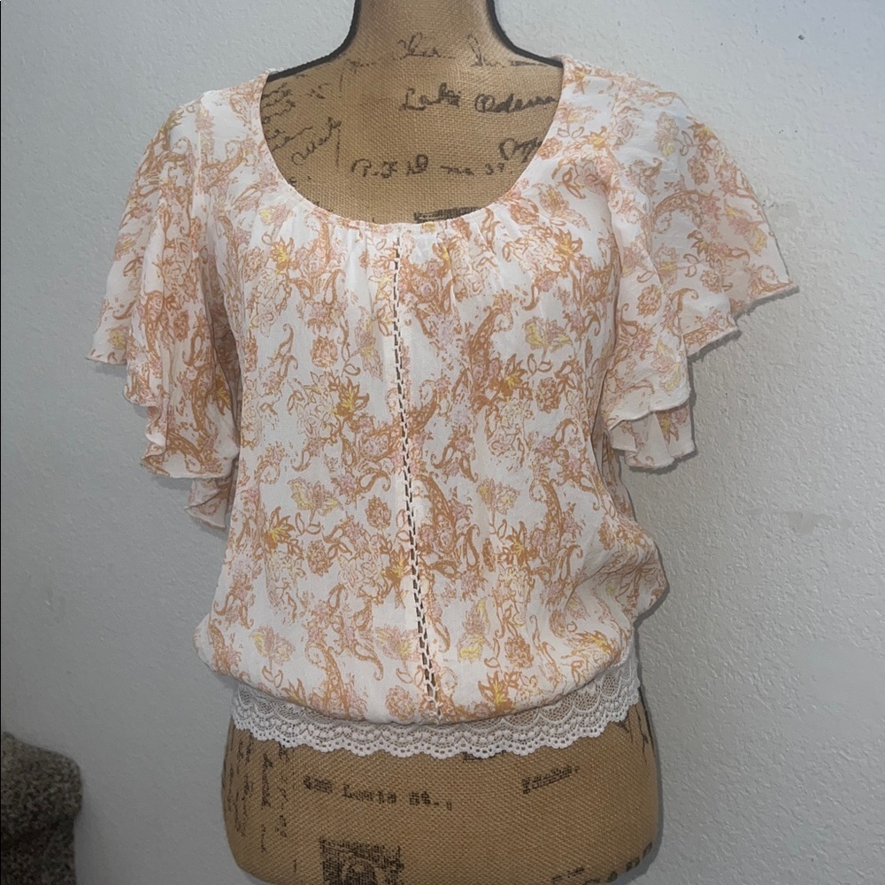 Free People Ruffled blouse - Picture 5 of 12